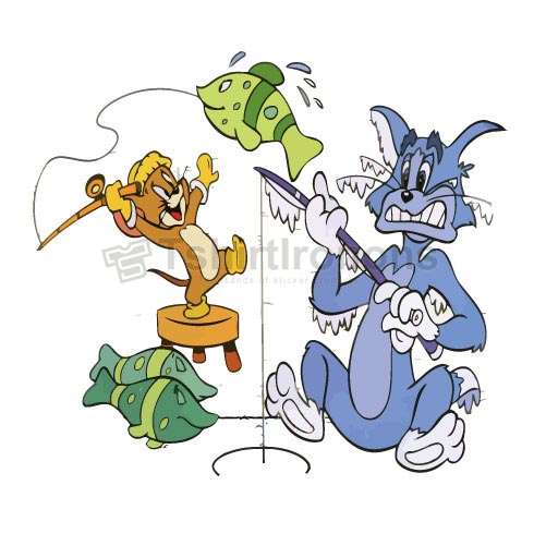 Tom and Jerry T-shirts Iron On Transfers N4386 - Click Image to Close